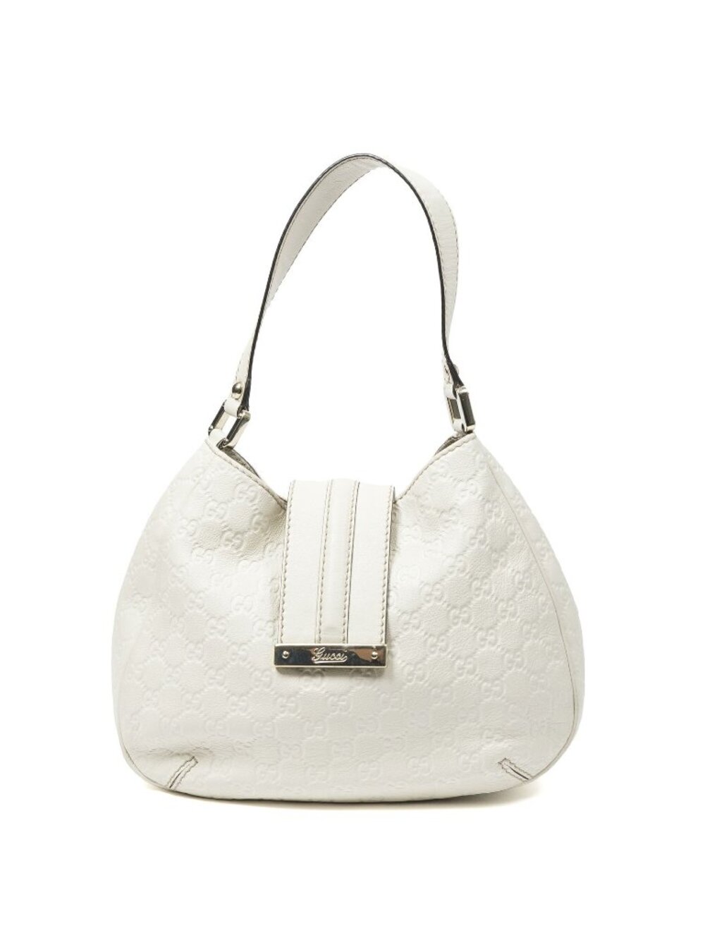 Gucci Hobo White Guccissima